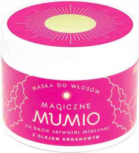 Maska na vlasy Magické mumio na bázi mléčné syrovátky s arganovým olejem