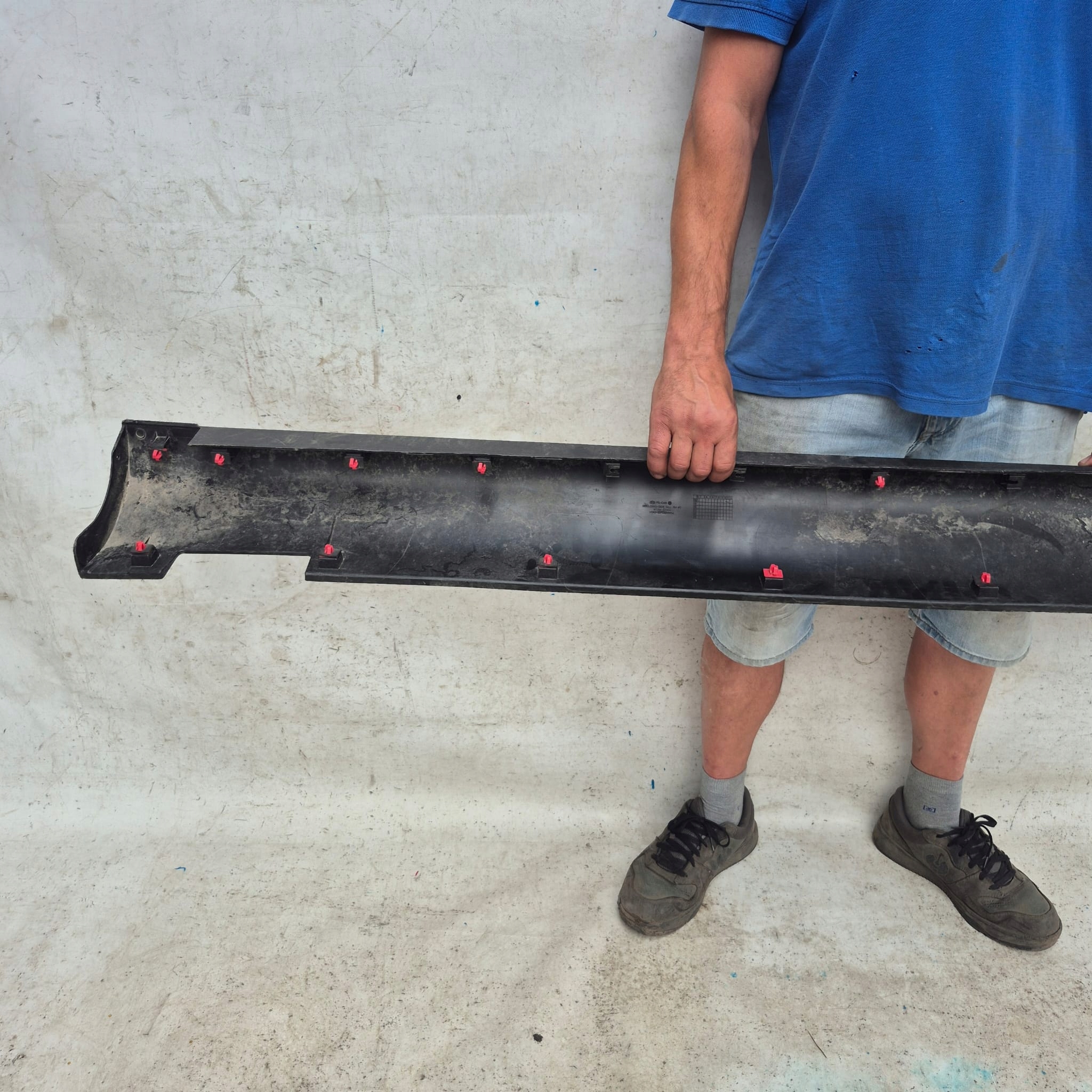 KIA SOUL II 2 13- moulding threshold right front