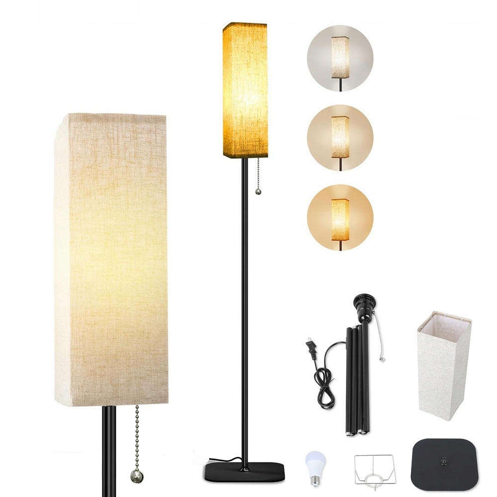 Led Lampa Stojąca Podłogowa Do Salonu Sypialnia 10W 172CM 3