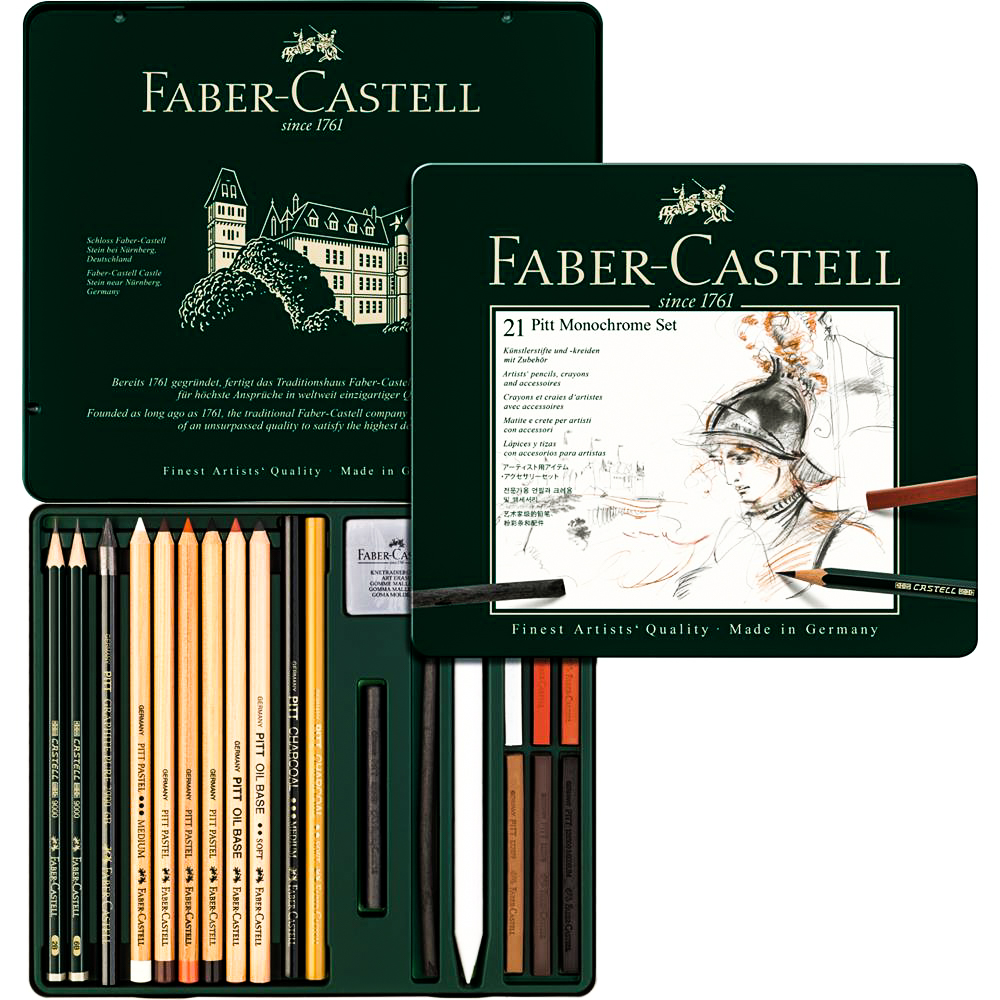Sada Pitt Monochrome 21 kusů Faber Castell
