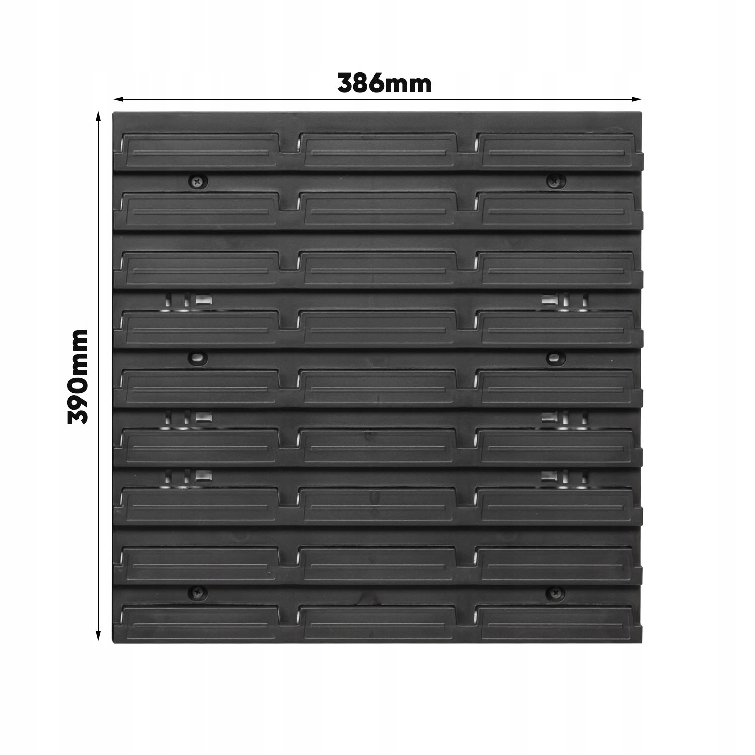 Tablica narzędziowa organizer ścienny 386 x 390 Kolor dominujący czerwony