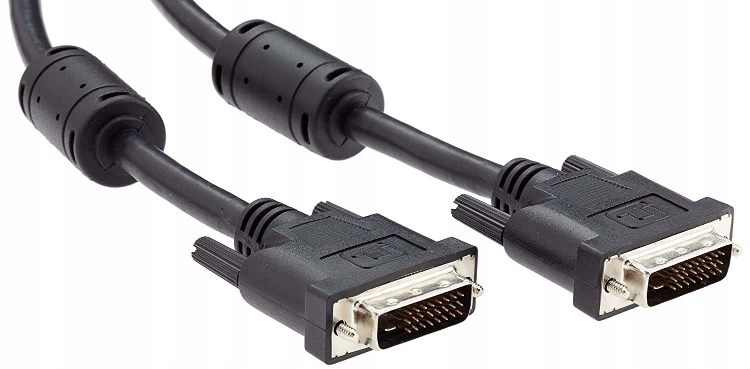 

Kabel Monitorowy DVI-D Dual Link 1.8m Przewód