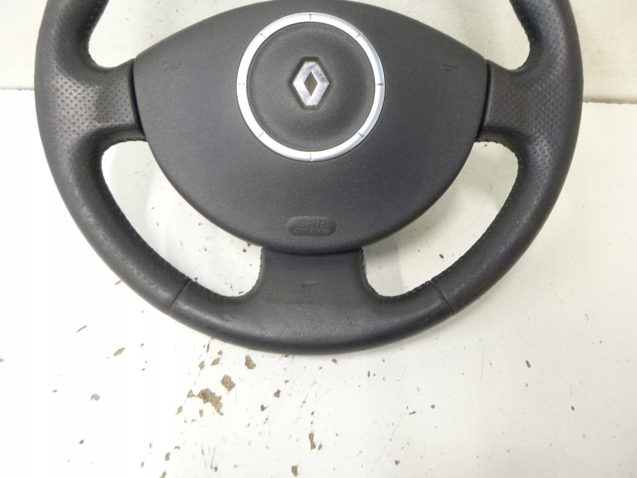 steering wheel, + airbag Renault Scenic II 2.0 2006r. leather