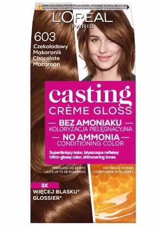

Loreal Casting Cremegloss 603CZEKOLADOWY Makaronik