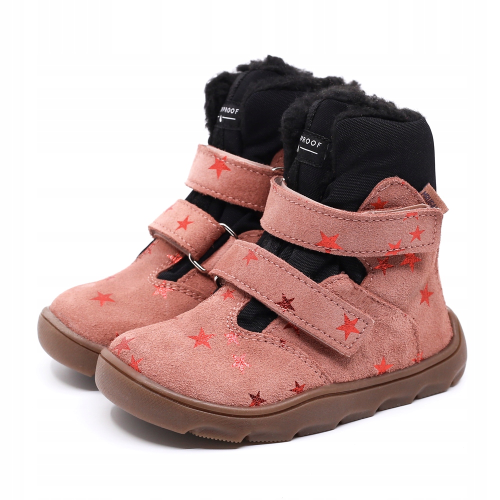 Mrugała Tami Barefoot 7223/4-04 Rosa Stars śniegowce,trzewiki zimowe r 26