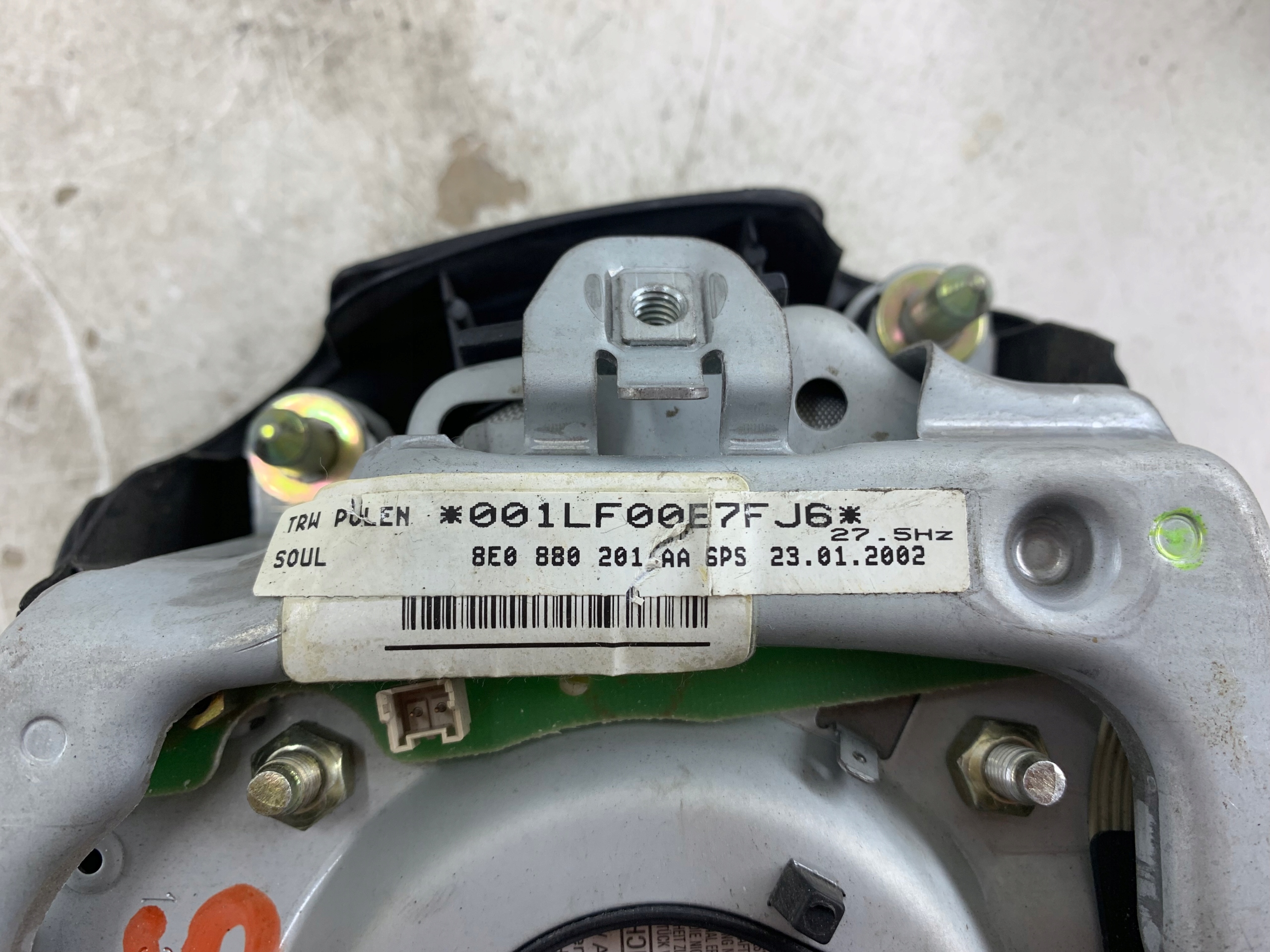 AUDI A4 B6 airbag 8E0880201AA
