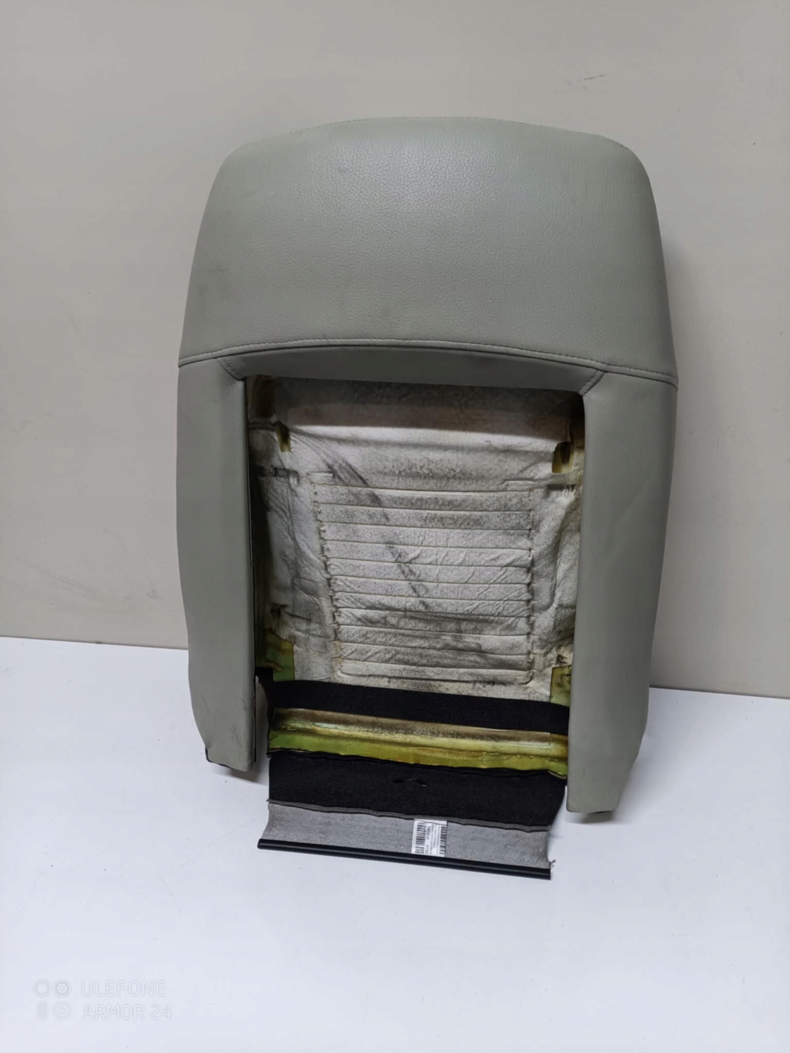 Oparcie Blende Abdeckung SITZ SAAB 93 9-3 II Halbleder JASNA BIALE BDB STAN