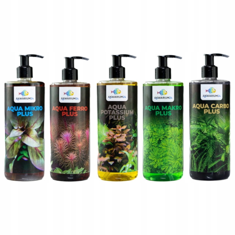 Levně Makro Hnojiva Mikro Ferro Potas Carbo 5x500 ml Sada Hnojiv Pro Rostliny