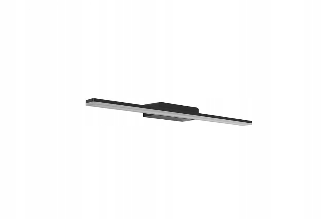 AZzardo Kinkiet łazienkowy nad lustro czarny 60cm barwa 3000K IP44 18W Led