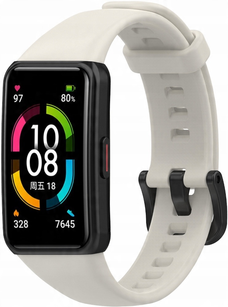 

Opaska Yunmi do Huawei Band 6 Jasnoszary