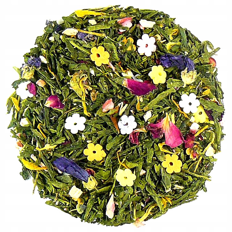 Čaj zelený Sencha Květinová Louka vanilka 1 kg