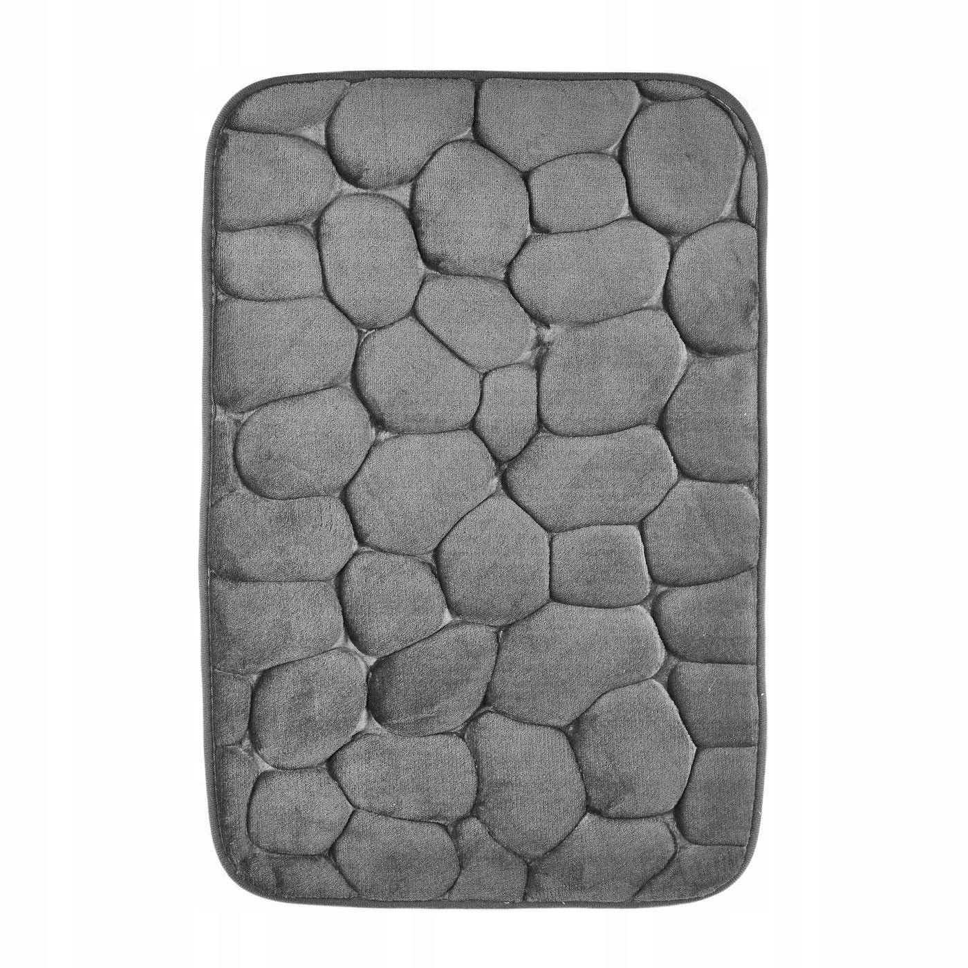 

Dywanik Łazienkowy Chodnik podgumowany szary 40x60