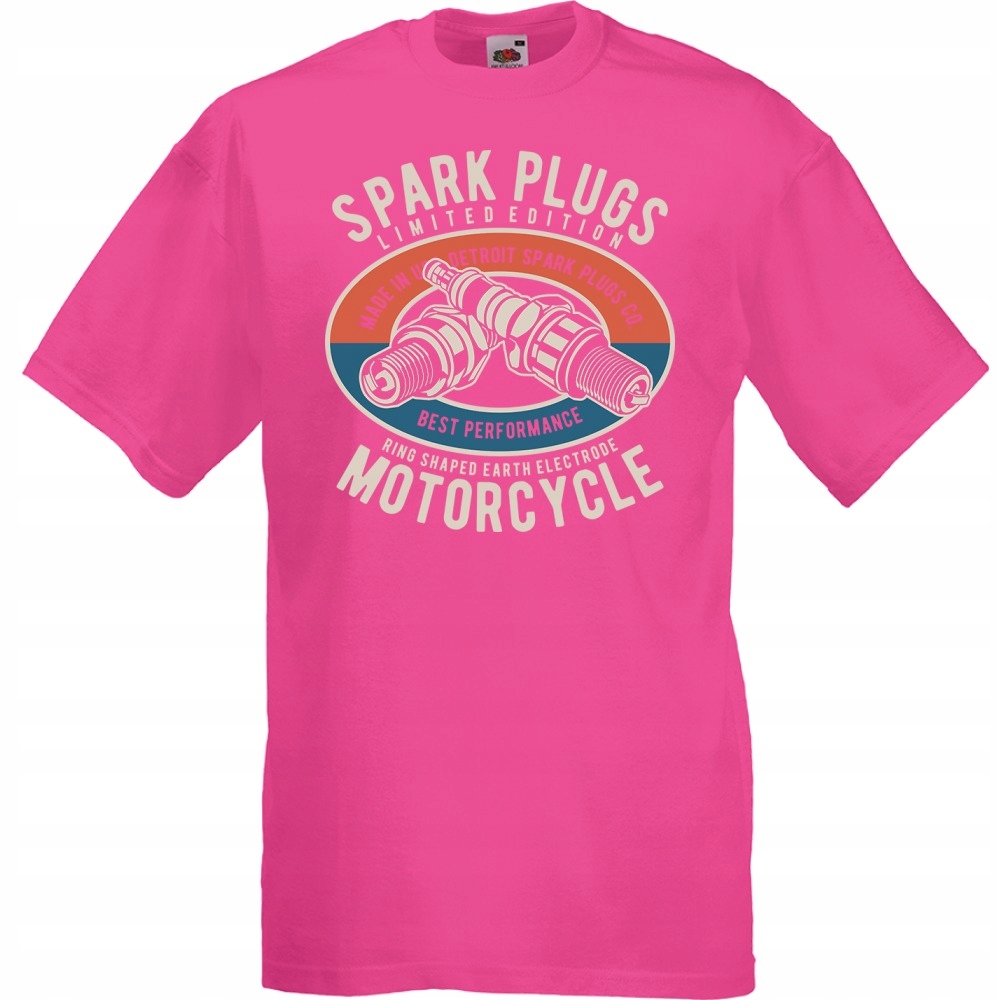 

Koszulka silnik motocykl motor speed M fuksja