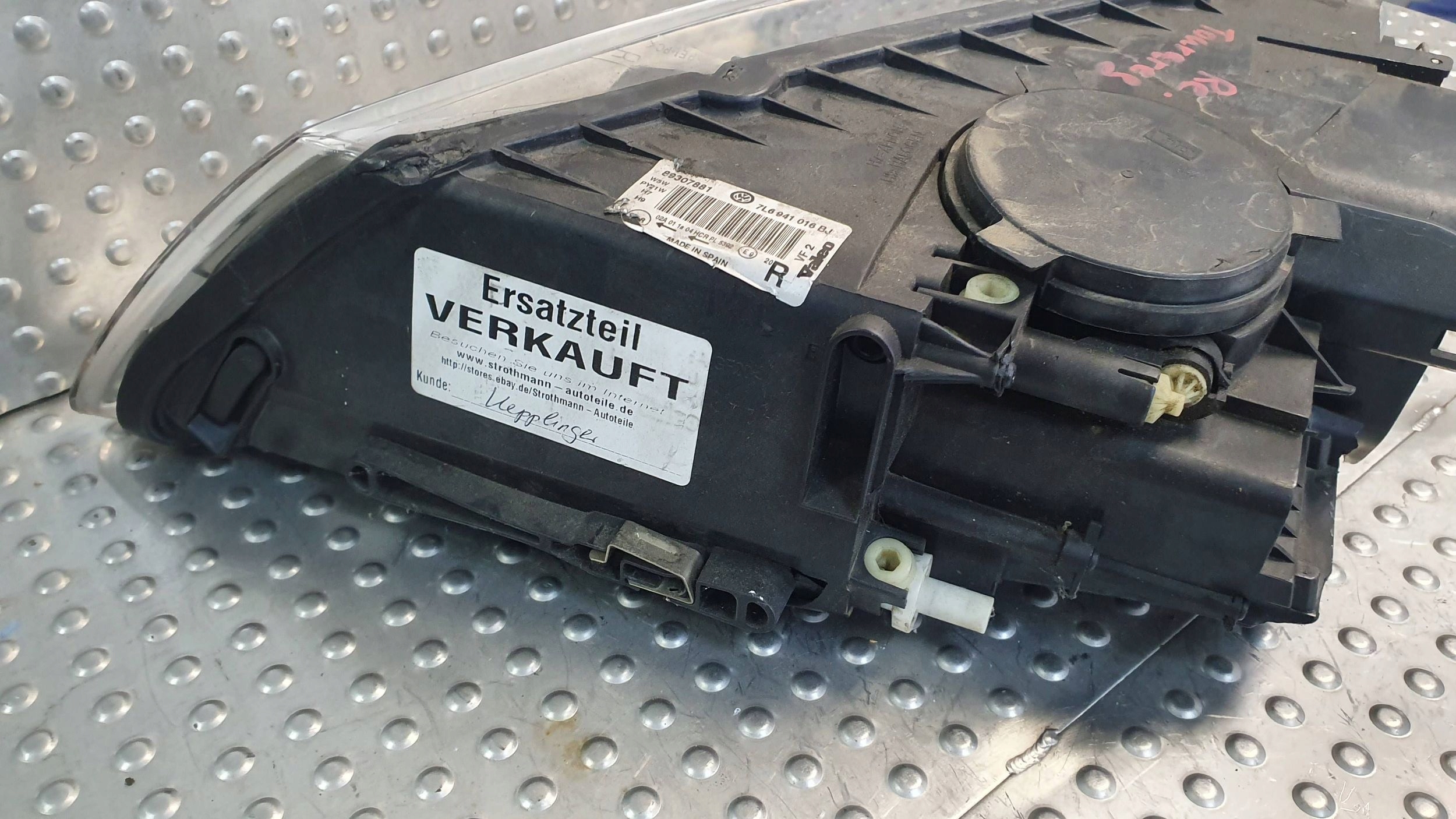 light front right VW TOUAREG 7L6941016BJ 03
