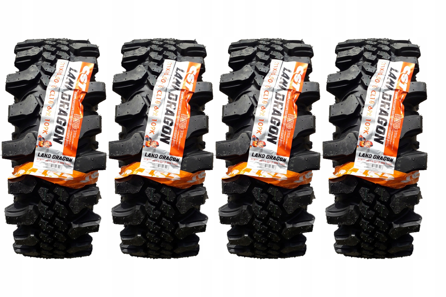 4x CST 31x10.50-16 LANDDRAGON Off Road KOMPLET MT