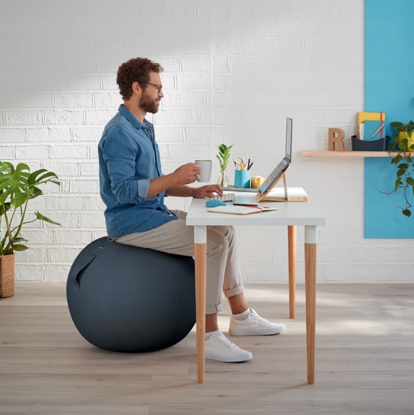Sedací míč Leitz Ergo Cosy šedý 52790089