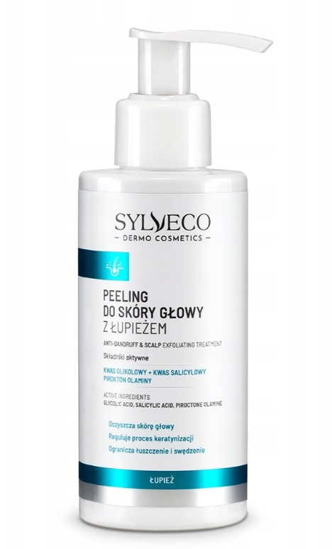 Sylveco Dermo Łupież Peeling do skóry głowy z łupieżem, 145 ml