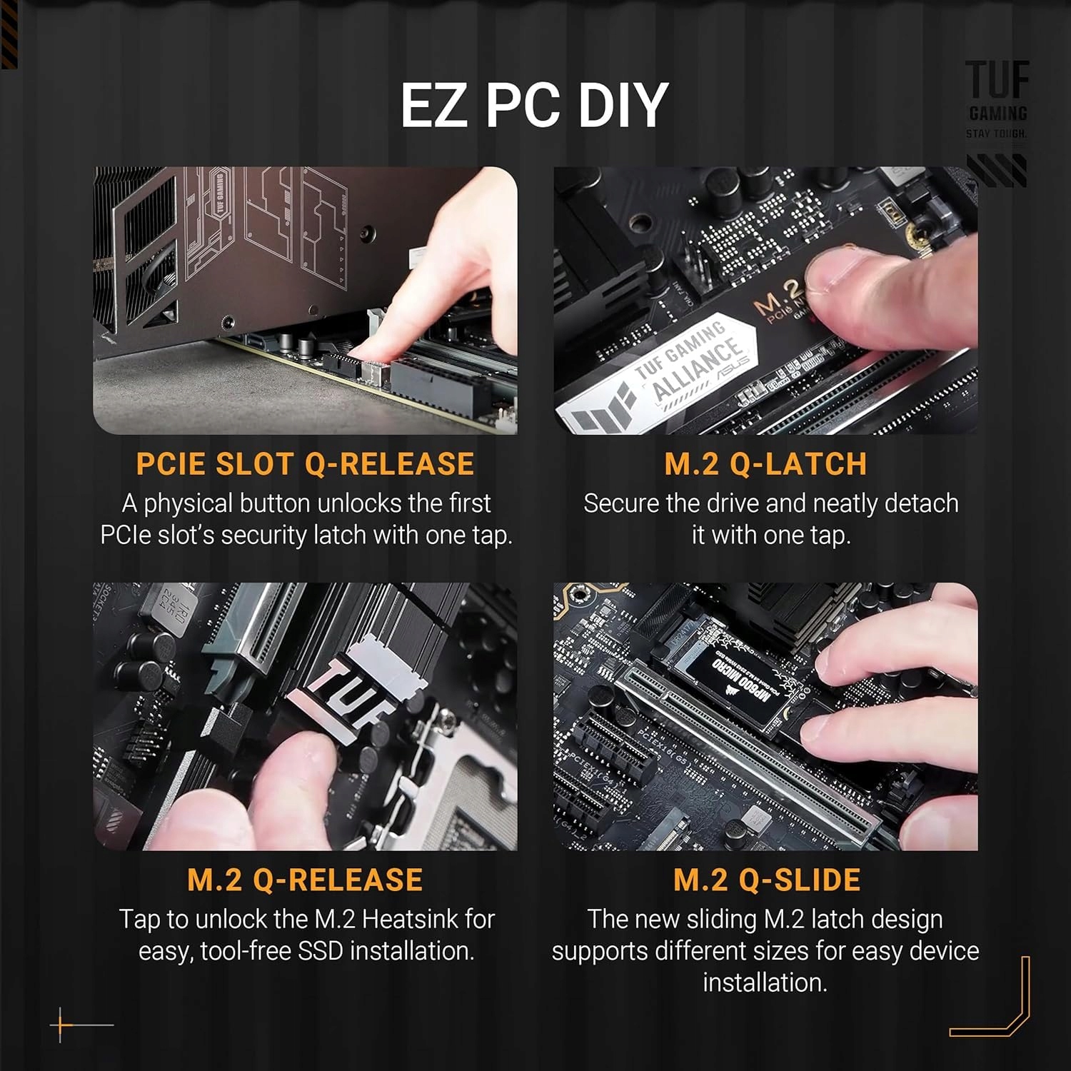 ASUS TUF Gaming Z790-Plus WiFi Płyta Główna Intel LGA1700 DDR5 ATX M.2 — miniatura 4
