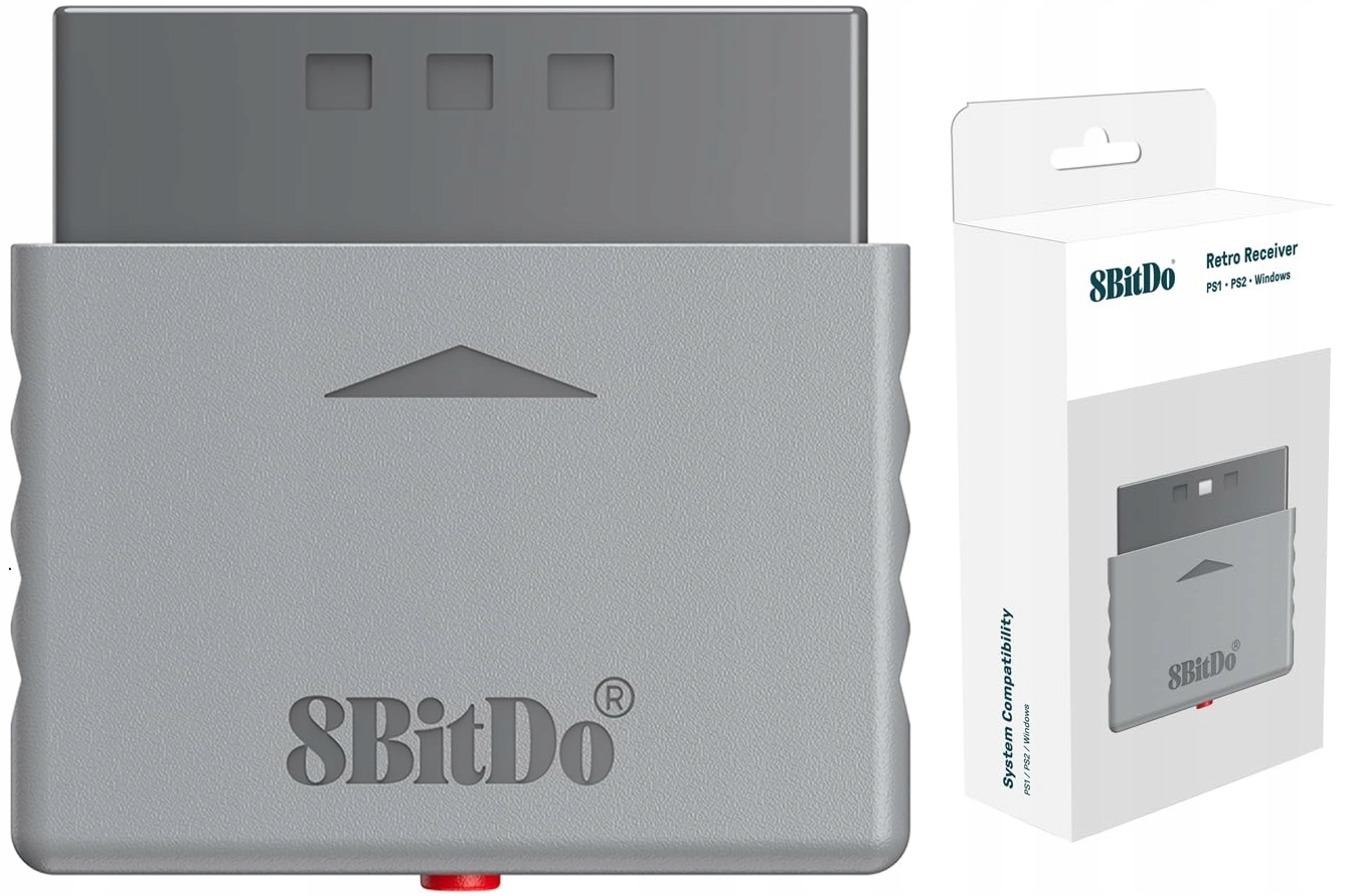 8BitDo Retro Receiver Ps Adapter do Psx PS2 Windows