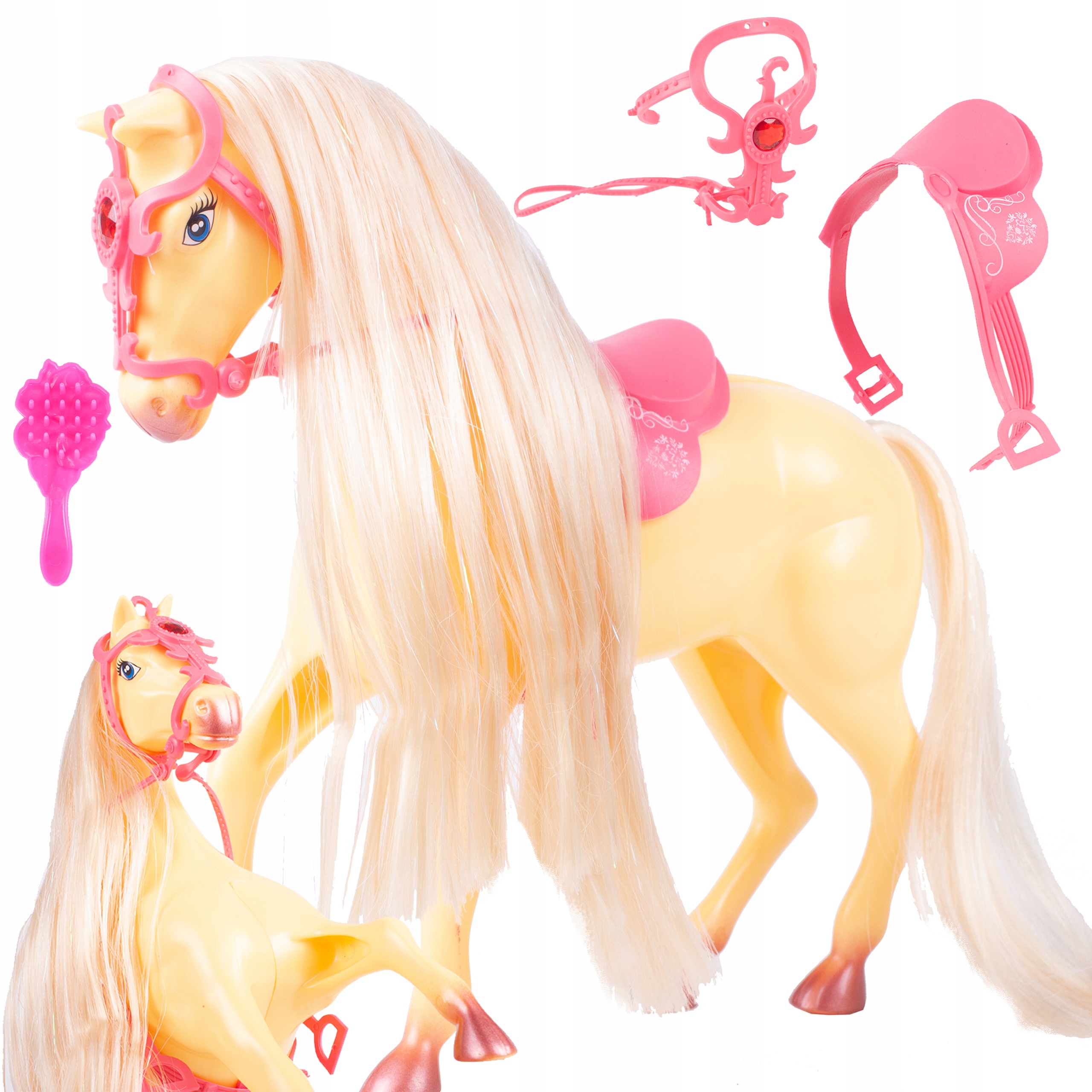 

Konik Duży Dla Lalek Do Czesania Kon Ze Szczotką