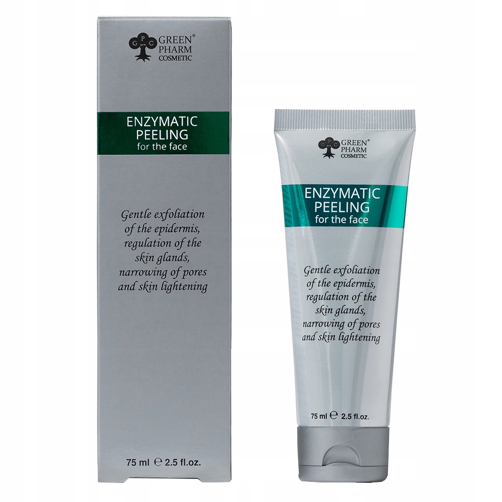 Green Pharm Cosmetic 75 ml enzymatický peeling na obličej