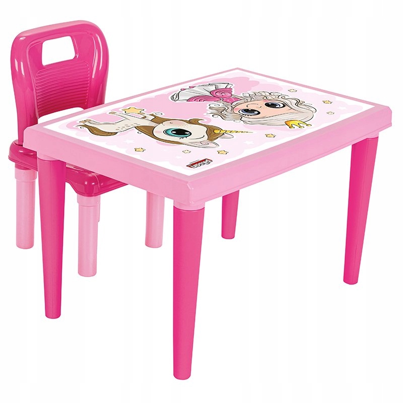 

Pilsan zestaw stolik + krzesełko pink Unicorn