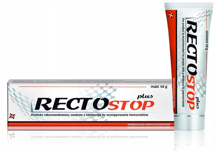 

Rectostop Maść 50 ml Hemoroidy Żylaki Odbytu Oryg.