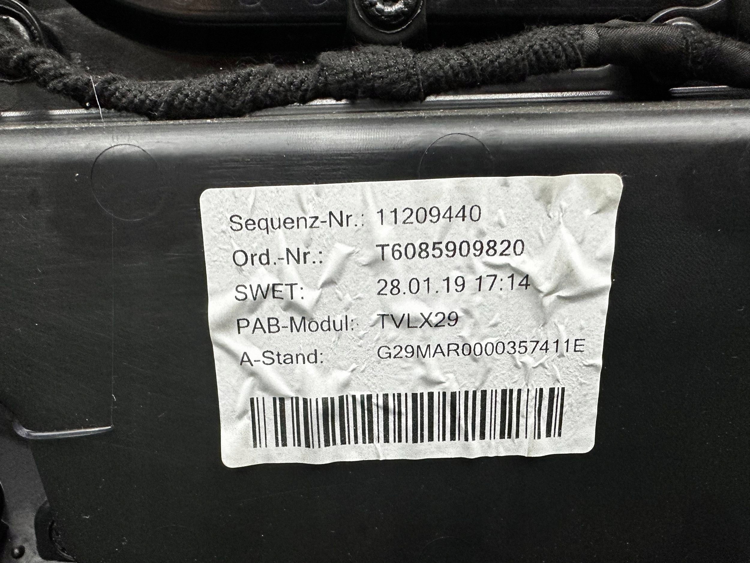 Seite Tür gleitende BMW Z4 g29 7431831