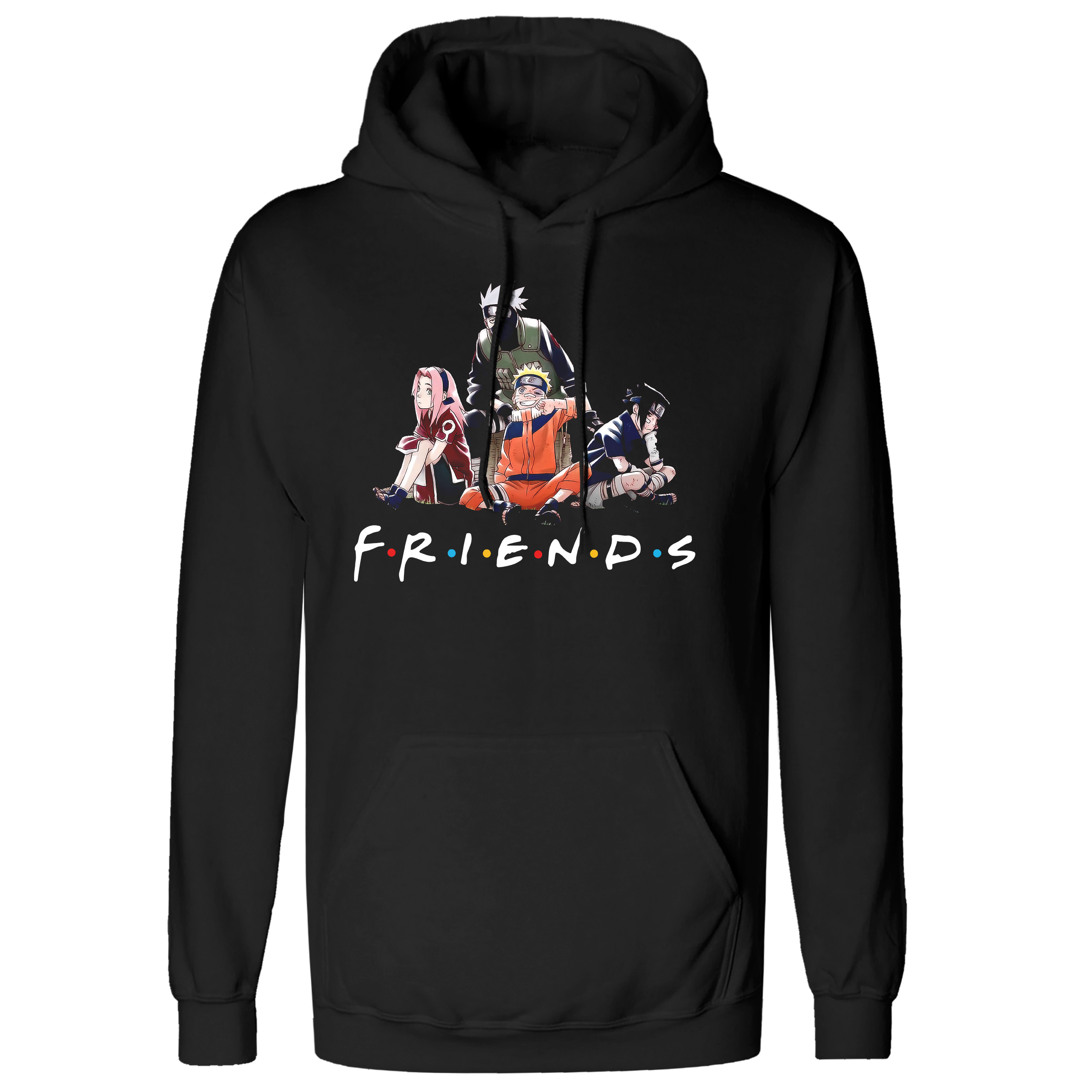 

Damska Bluza Z Kapturem Anime Naruto Friends XXL