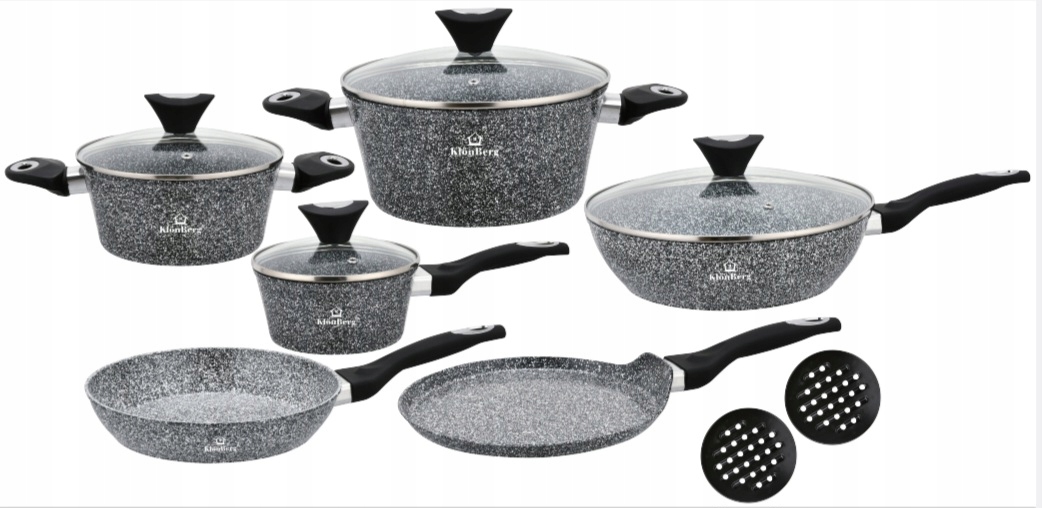 Sada Hrnců 12 El. KlönBerg Kb 3933 Premium