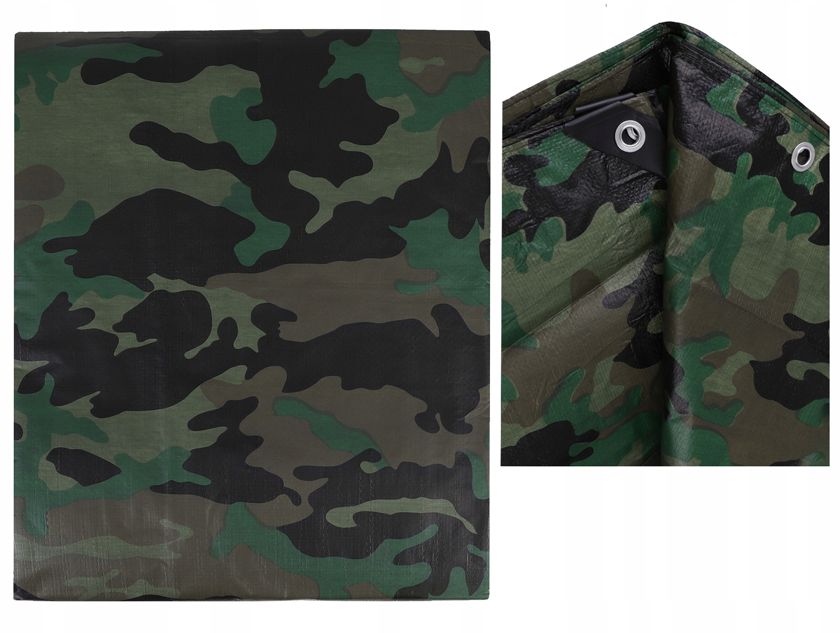 Plachta bivakovací polní plachta tarp tent Mfh 300x400 cm stan woodland