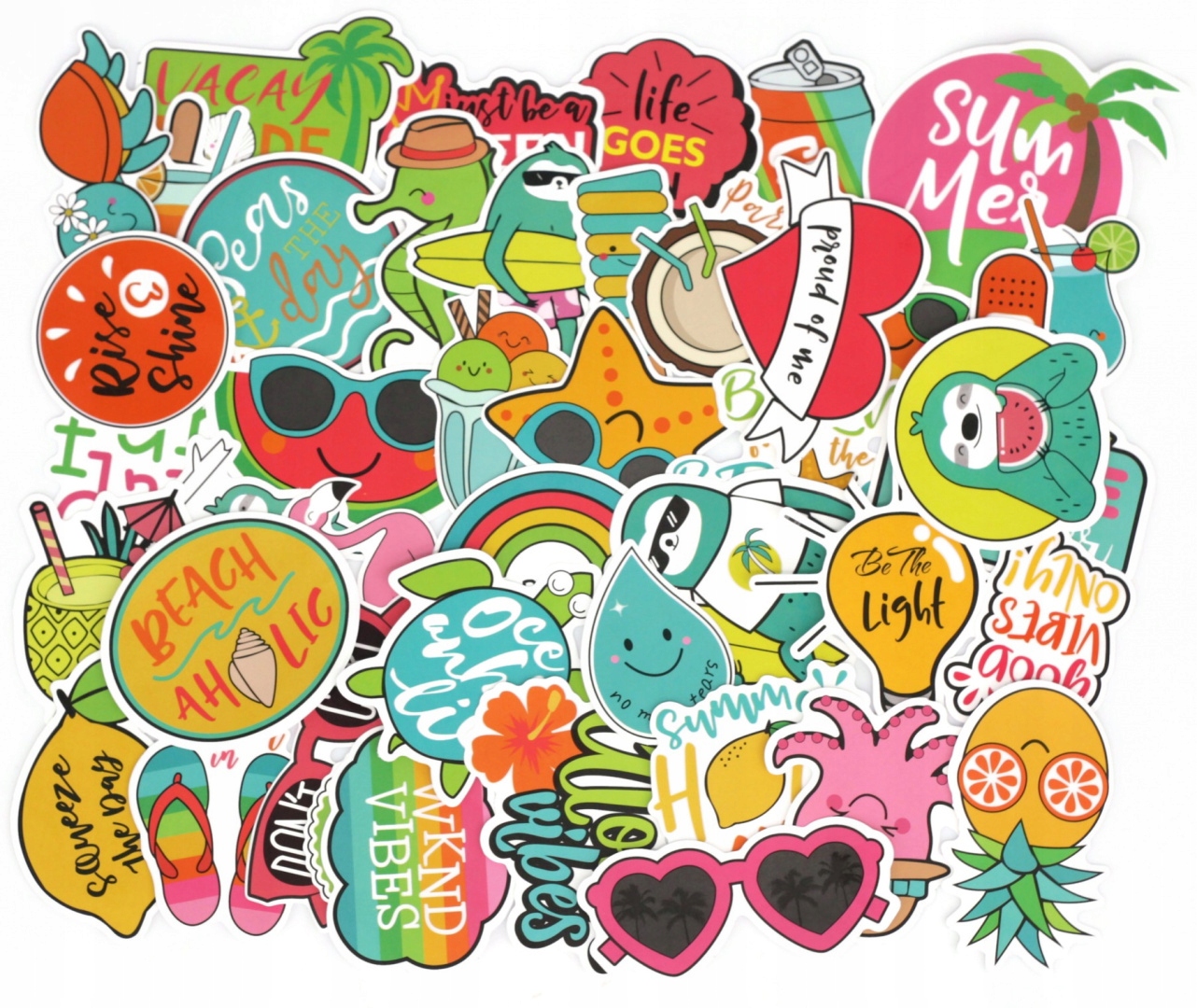 

Zestaw Naklejek Sticker Bomb Wlepy Summer Vacation
