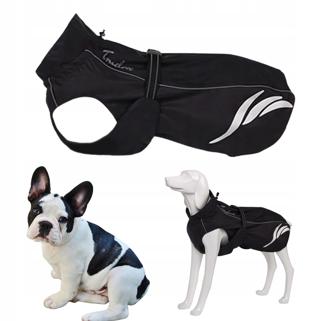 Levně Vodotěsná bunda pro malého psa Truelove Comfort L 36 cm reflexní