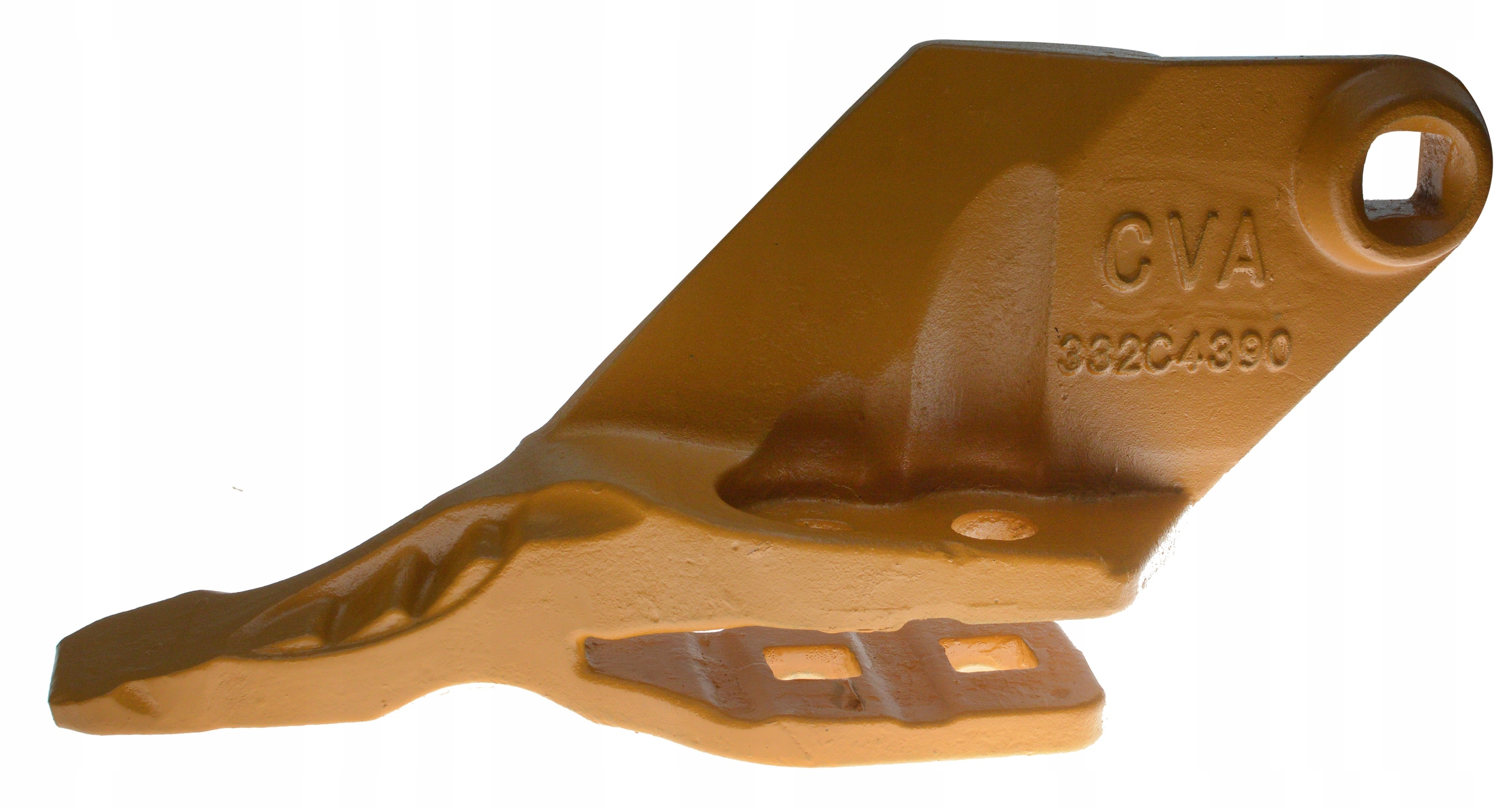 ZĄB BOCZNY PRAWY ŁYŻKI JCB VOLVO TYP SHARK CVA 332/C4390 ROZSTAW 45mm