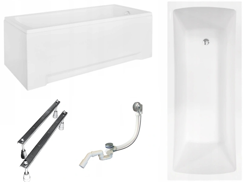 

Besco Optima Wanna 170x70 Obudowa Akrylowa + Syfon