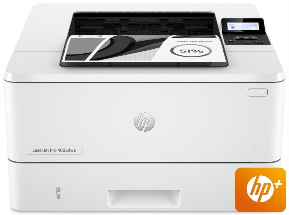 Hp LaserJet Pro 4002dwe/ čb/ A4/ 40ppm/ 1200x1200dpi/ Usb/ Lan/ wifi/ duple