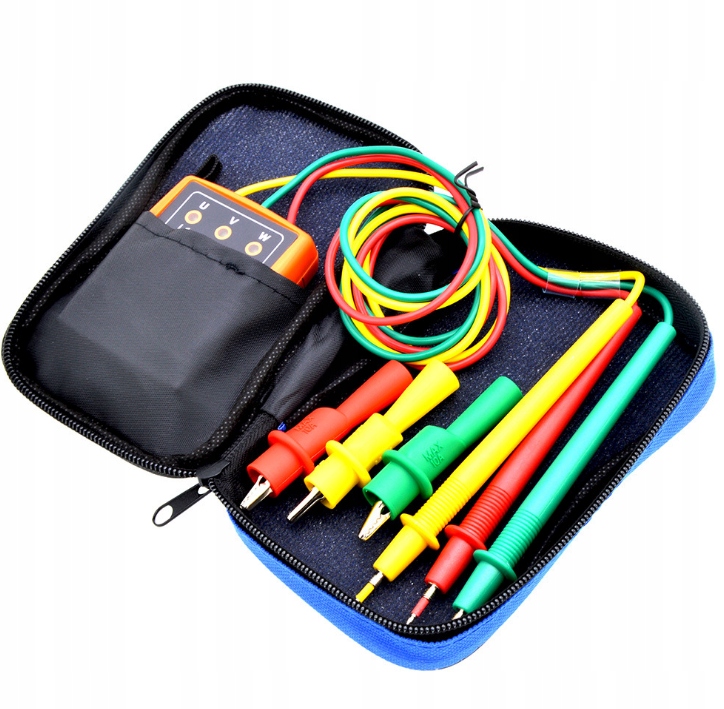 MIERNIK TESTER KOLEJNOŚCI FAZ ROTACJI FAZOMIERZ Kod producenta SM852B