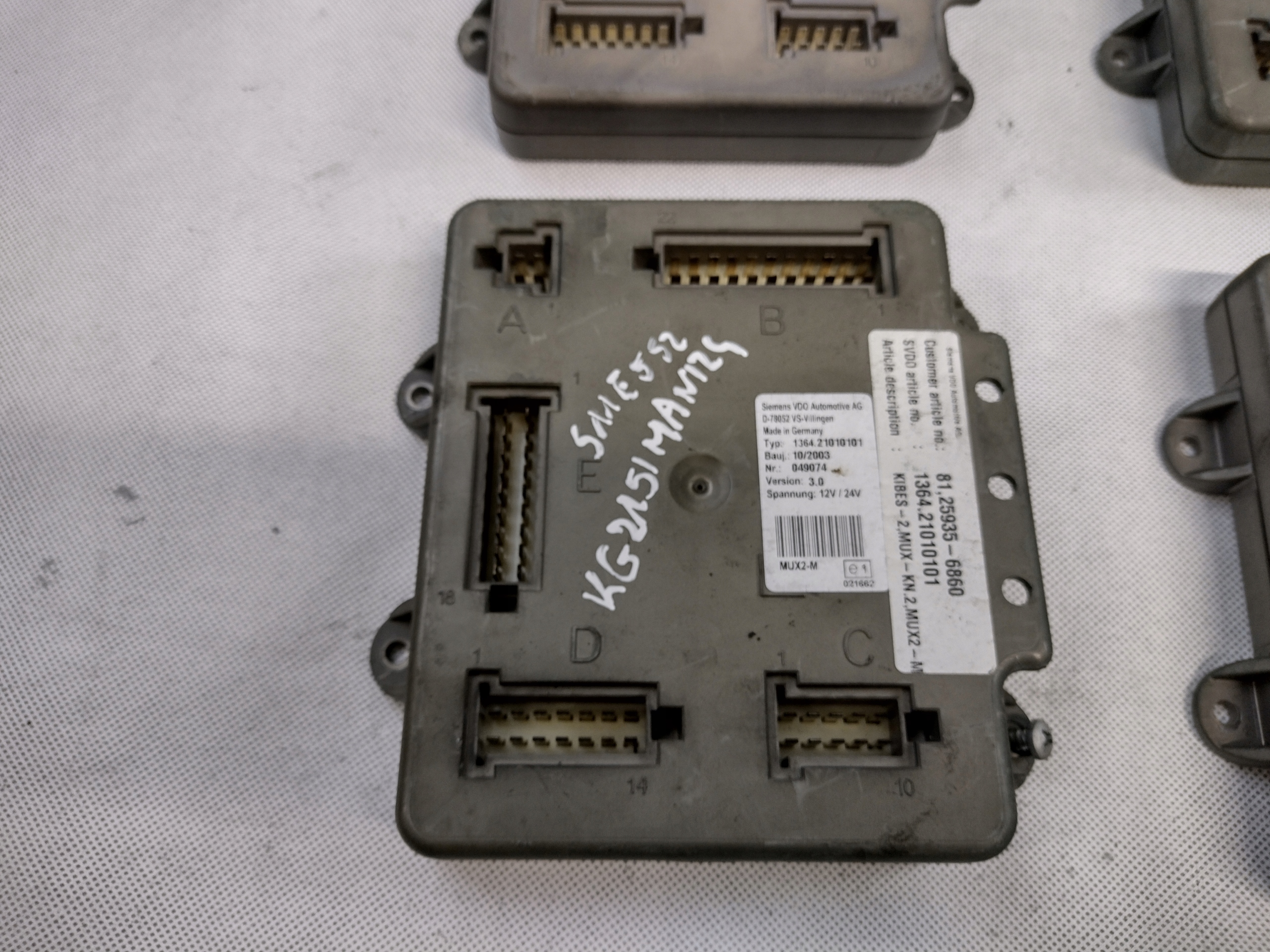 control unit Siemens VDO 1364,21010101 3,0 MUX2-M
