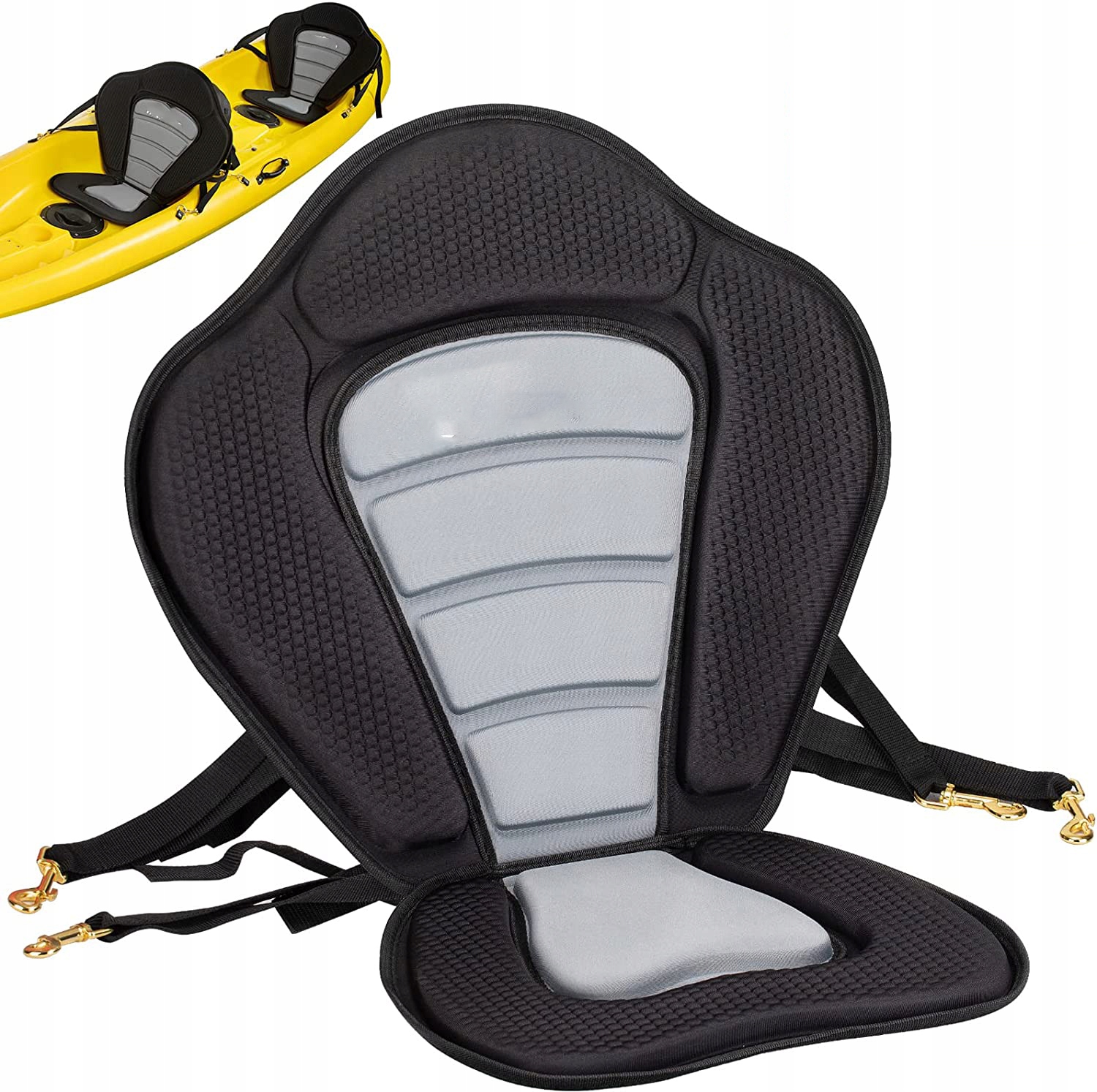 Kajakové Sedadlo – Pro Paddleboardy, Kajak, Černé