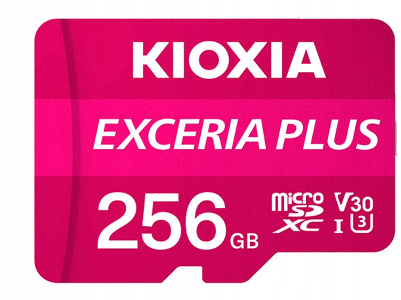 Karta microSD Kioxia Exceria Plus 256 Gb