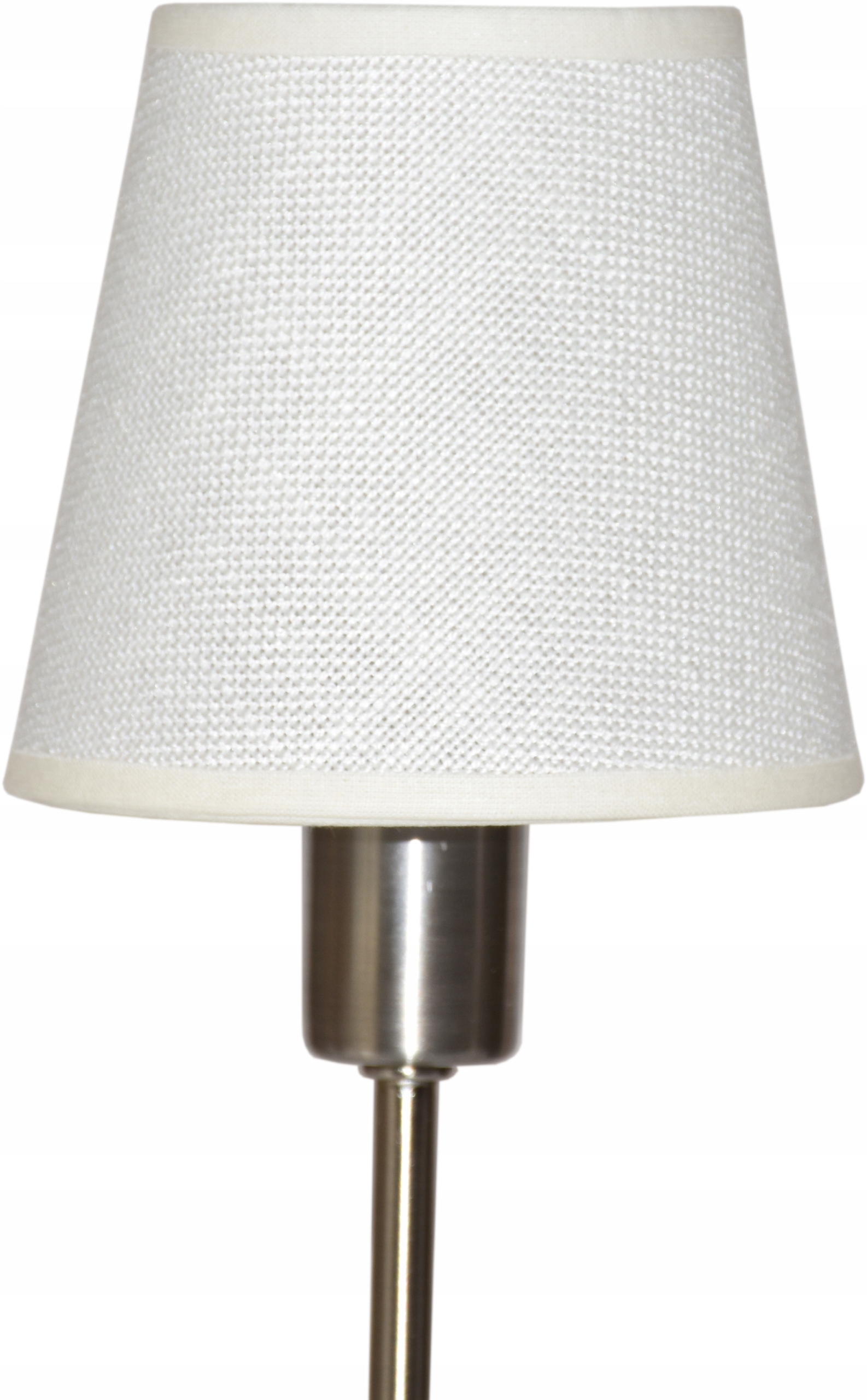 

Abażur Klosz Stożek Ecru Len 8 x 12 H11 Klamerka