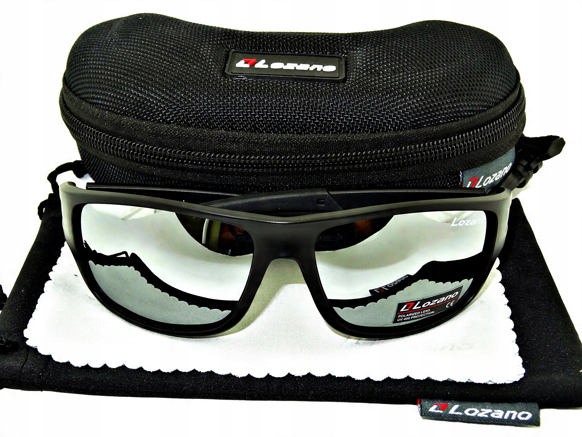 Černé Sluneční Brýle s Polarizací pro řidiče Set Do Auta