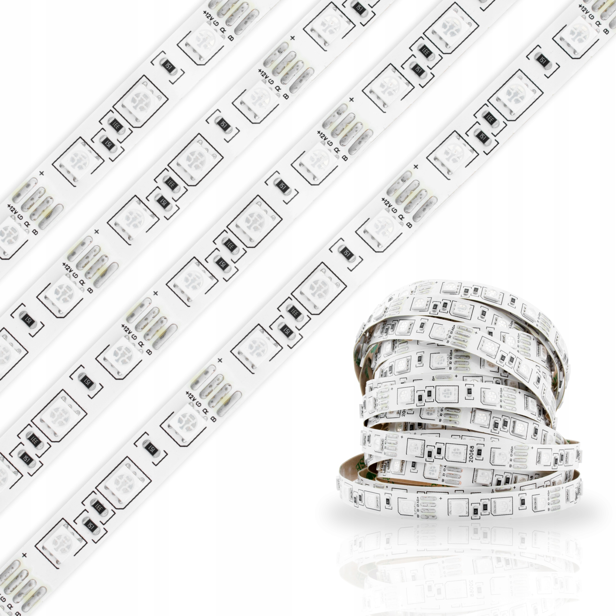 

Taśma Led Pasek Smd 5050 Rgb Kolorowa 72W 12V 5M