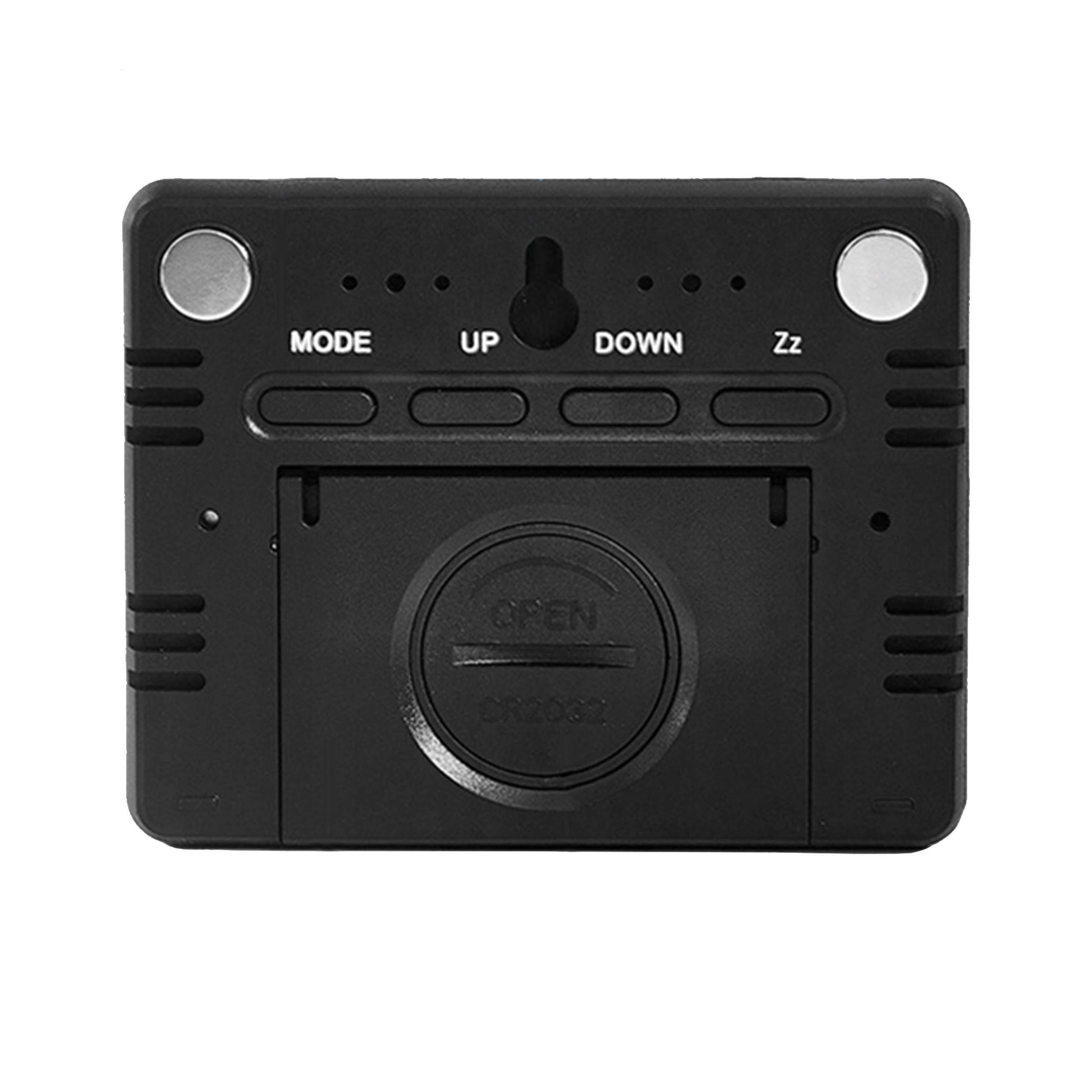 STACJA POGODY WEWNĘTRZNA HIGROMETR DATA ZEGAR TERMOMETR MAGNES ALARM Kod producenta WS01-CZ