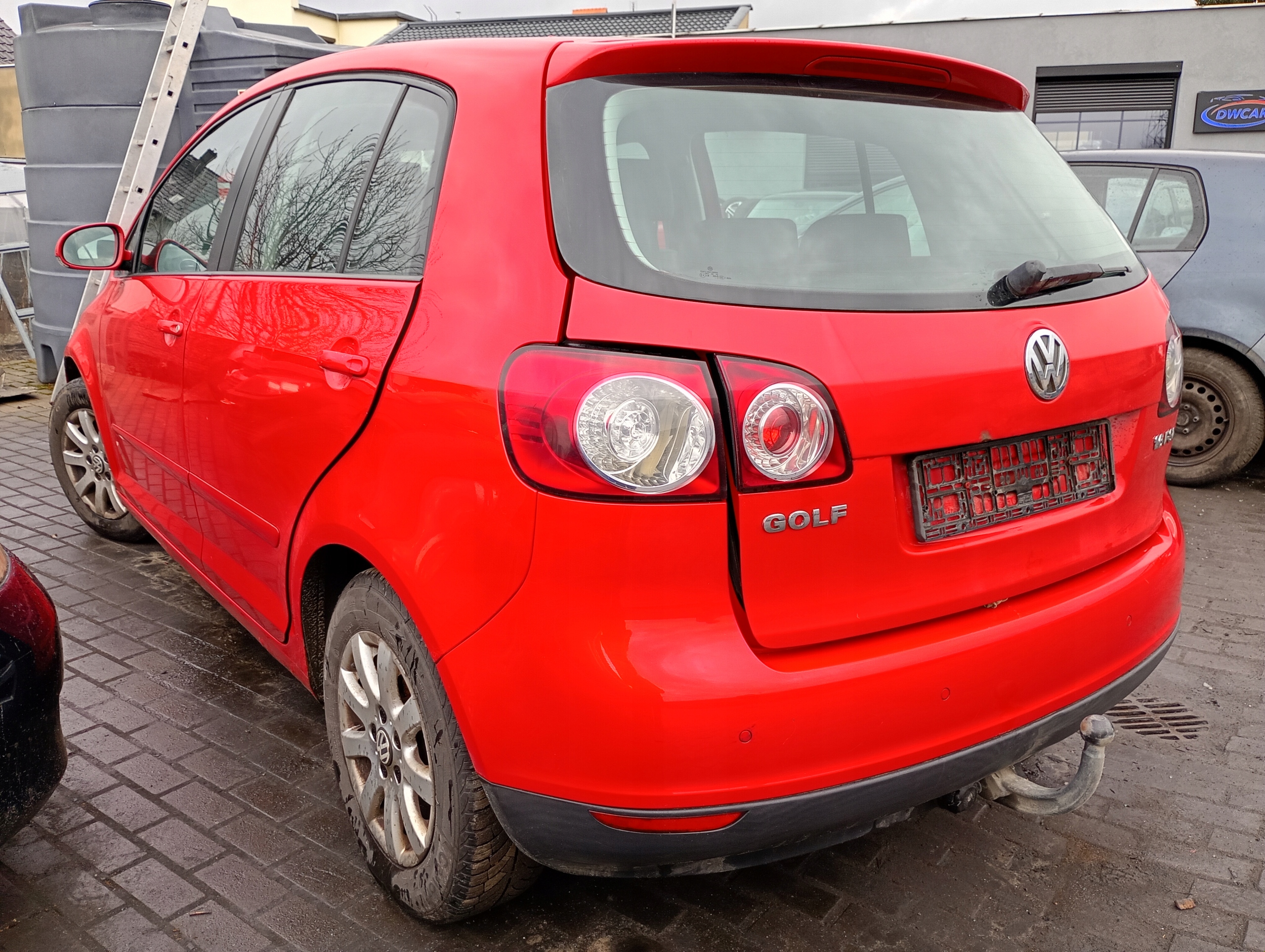 VW Golf plus + 05-14 bumper rear rear part kod lakieru LY3D