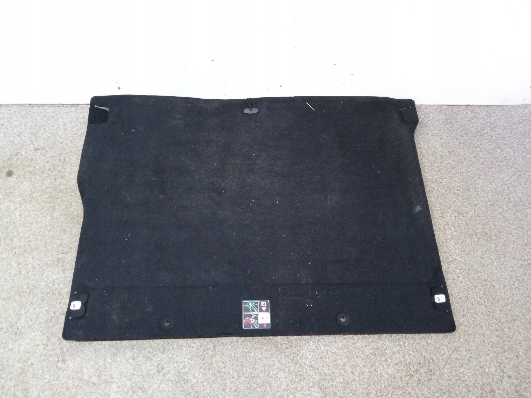floor boot mats carpet 849021522R Renault Scenic III (2009- )