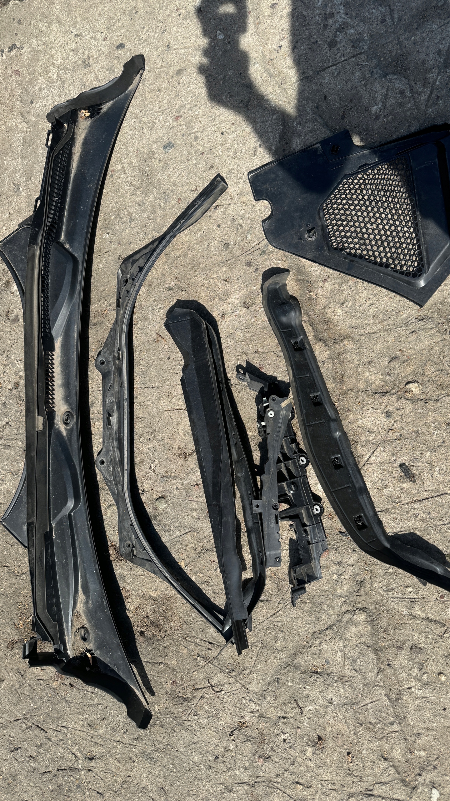 KOMPLETNE PODSZYBIE WLOT BMW G20 G21 G80