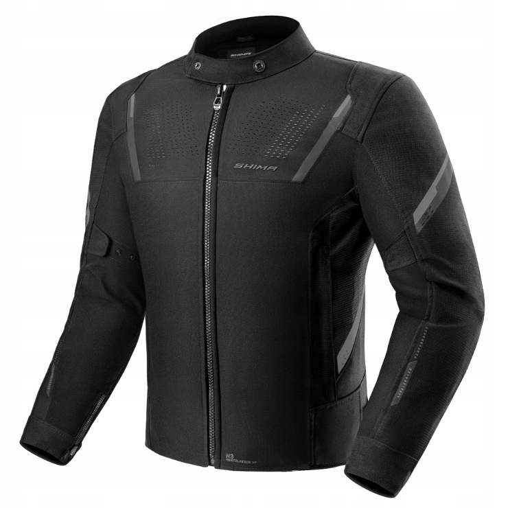 Shima Rush 3.0 Men G2 Čierna Pánska Textilná Motocyklová Bunda 3XL