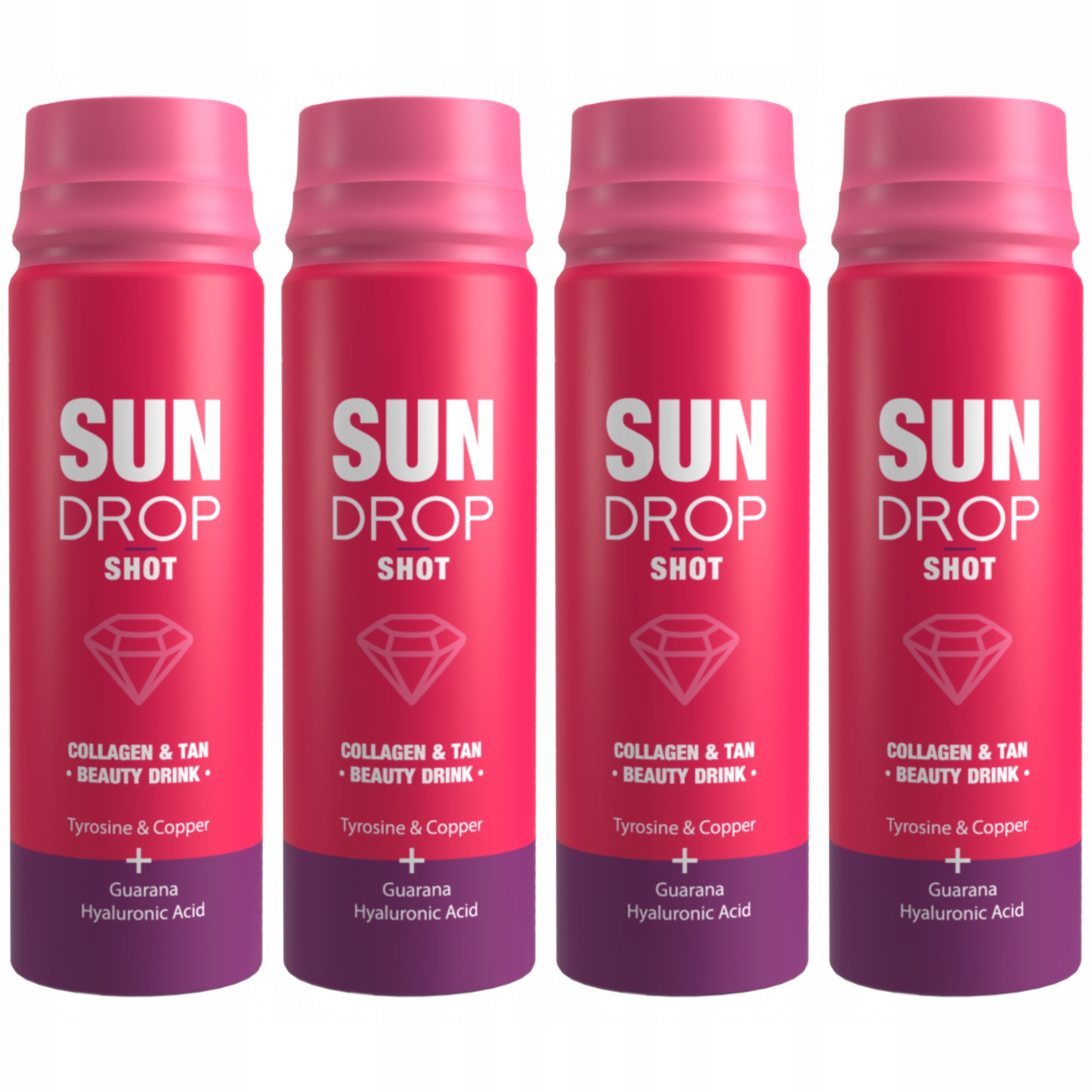 Sun Drop Collagen & Tan Shot x4szt