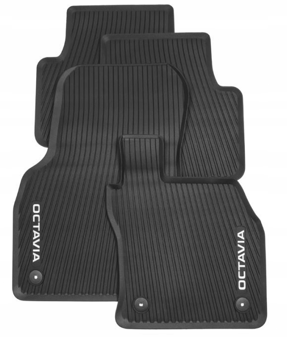 

Oryg. Dywaniki Gumowe Przód+tył Skoda Octavia 4 IV
